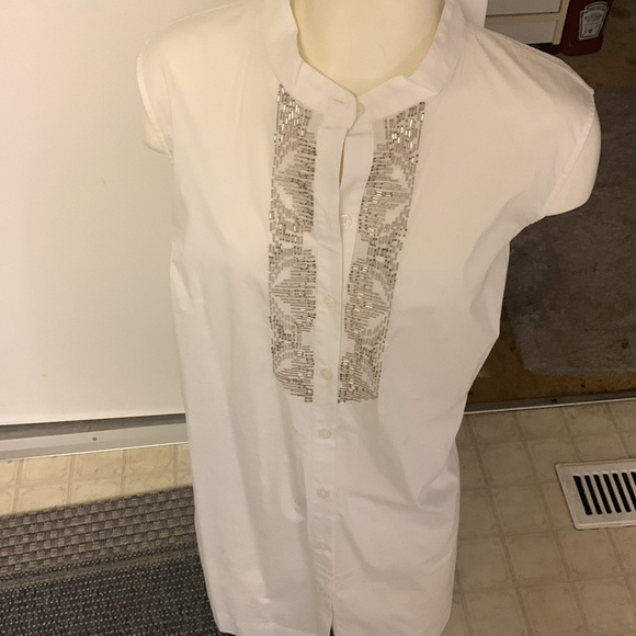 Dana Buchman beautiful sleeveless brand new new worn top - Picture 2 of 7